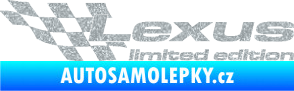 Samolepka Lexus limited edition levá Ultra Metalic stříbrná metalíza
