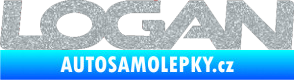 Samolepka Logan Ultra Metalic stříbrná metalíza