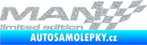 Samolepka MAN limited edition pravá Ultra Metalic stříbrná metalíza