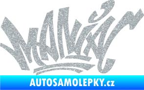 Samolepka Maniac - graffiti Ultra Metalic stříbrná metalíza