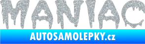 Samolepka Maniac 001 Ultra Metalic stříbrná metalíza