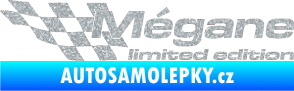 Samolepka Mégane limited edition levá Ultra Metalic stříbrná metalíza