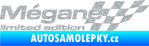 Samolepka Mégane limited edition pravá Ultra Metalic stříbrná metalíza