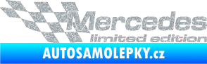 Samolepka Mercedes limited edition levá Ultra Metalic stříbrná metalíza