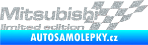 Samolepka Mitsubishi limited edition pravá Ultra Metalic stříbrná metalíza