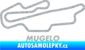 Samolepka Okruh Mugelo Ultra Metalic stříbrná metalíza