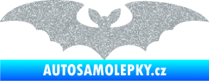 Samolepka Netopýr 006 Ultra Metalic stříbrná metalíza