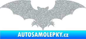 Samolepka Netopýr 007 Ultra Metalic stříbrná metalíza