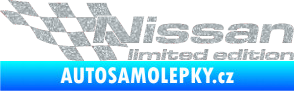 Samolepka Nissan limited edition levá Ultra Metalic stříbrná metalíza