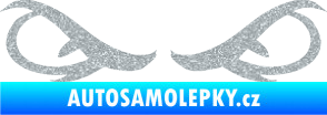 Samolepka Oči 001 Ultra Metalic stříbrná metalíza