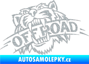 Samolepka Off Road 001  Ultra Metalic stříbrná metalíza