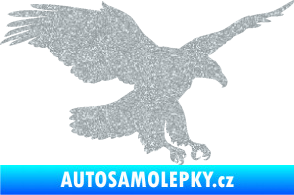 Samolepka Orel 013 pravá Ultra Metalic stříbrná metalíza