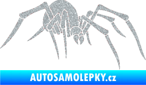Samolepka Pavouk 002 - pravá Ultra Metalic stříbrná metalíza