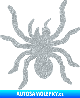 Samolepka Pavouk 014 levá Ultra Metalic stříbrná metalíza