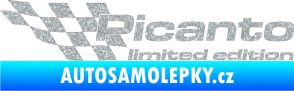 Samolepka Picanto limited edition levá Ultra Metalic stříbrná metalíza
