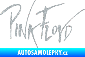 Samolepka Pink Floyd 002 Ultra Metalic stříbrná metalíza