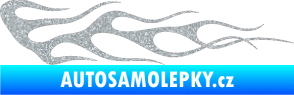 Samolepka Plameny 063 Ultra Metalic stříbrná metalíza