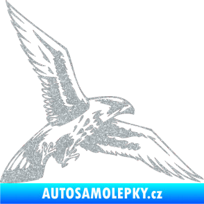 Samolepka Predators 026 pravá Ultra Metalic stříbrná metalíza