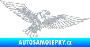 Samolepka Predators 028 pravá sup Ultra Metalic stříbrná metalíza