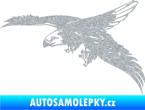 Samolepka Predators 029 levá Ultra Metalic stříbrná metalíza