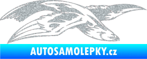 Samolepka Predators 032 pravá Ultra Metalic stříbrná metalíza