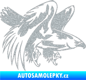 Samolepka Predators 034 pravá Ultra Metalic stříbrná metalíza