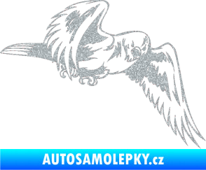 Samolepka Predators 036 pravá Ultra Metalic stříbrná metalíza