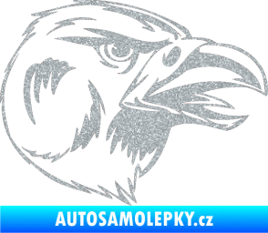 Samolepka Predators 037 pravá Ultra Metalic stříbrná metalíza