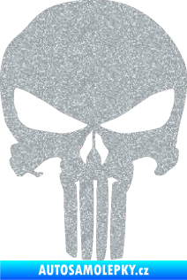 Samolepka Punisher 001 Ultra Metalic stříbrná metalíza