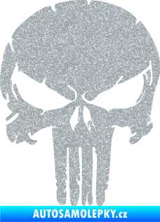 Samolepka Punisher 004 Ultra Metalic stříbrná metalíza