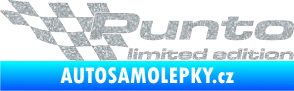 Samolepka Punto limited edition levá Ultra Metalic stříbrná metalíza