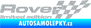 Samolepka Rover limited edition pravá Ultra Metalic stříbrná metalíza