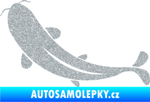 Samolepka Ryba 001 levá Ultra Metalic stříbrná metalíza