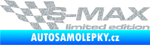 Samolepka S-MAX limited edition levá Ultra Metalic stříbrná metalíza