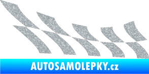 Samolepka Šachovnice 030 Ultra Metalic stříbrná metalíza