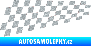 Samolepka Šachovnice 034 Ultra Metalic stříbrná metalíza