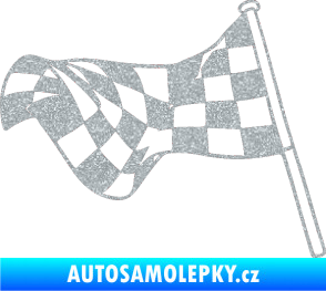 Samolepka Šachovnice 052 Ultra Metalic stříbrná metalíza