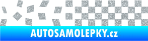 Samolepka Šachovnice 081 Ultra Metalic stříbrná metalíza