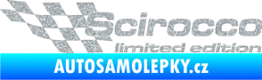 Samolepka Scirocco limited edition levá Ultra Metalic stříbrná metalíza