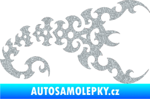 Samolepka Štír 015 pravá Ultra Metalic stříbrná metalíza