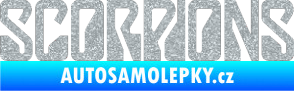 Samolepka Scorpions Ultra Metalic stříbrná metalíza