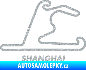 Samolepka Okruh Shanghai Ultra Metalic stříbrná metalíza