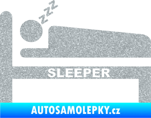 Samolepka Sleeper Ultra Metalic stříbrná metalíza