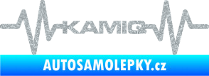 Samolepka Srdeční tep 067 Kamiq Ultra Metalic stříbrná metalíza