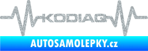 Samolepka Srdeční tep 071 Kodiaq Ultra Metalic stříbrná metalíza