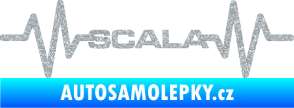 Samolepka Srdeční tep 075 Scala Ultra Metalic stříbrná metalíza