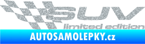 Samolepka SUV limited edition levá Ultra Metalic stříbrná metalíza