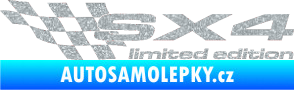 Samolepka SX4 limited edition levá Ultra Metalic stříbrná metalíza