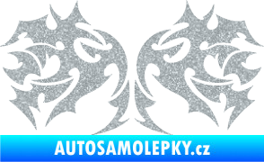 Samolepka Tetování 197 Ultra Metalic stříbrná metalíza