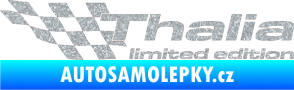 Samolepka Thalia limited edition levá Ultra Metalic stříbrná metalíza